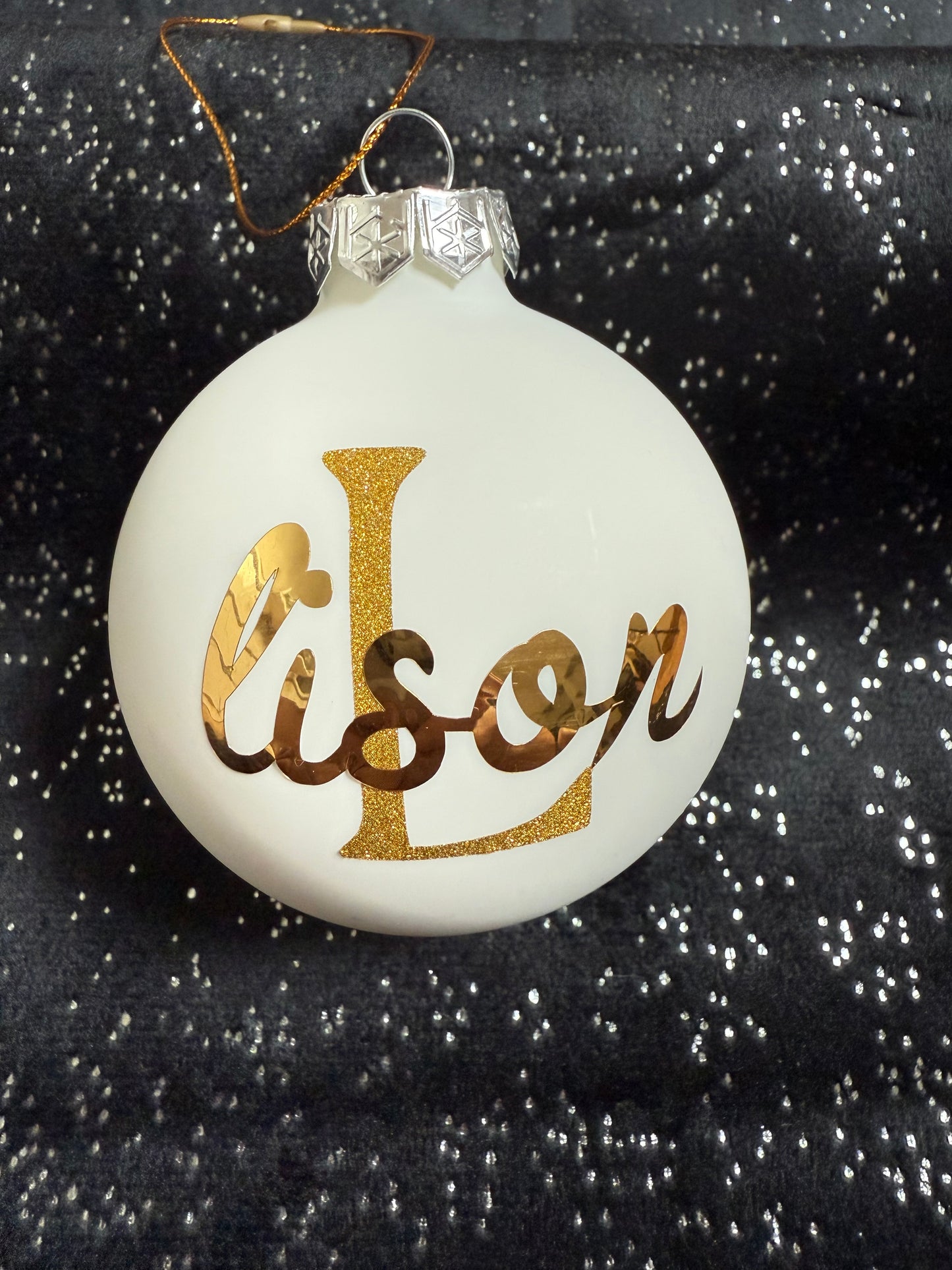 Boule de Noël Initial