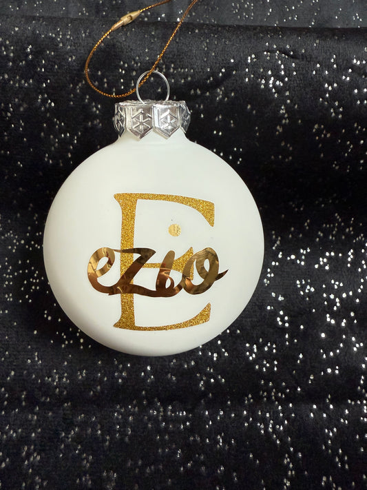 Boule de Noël Initial