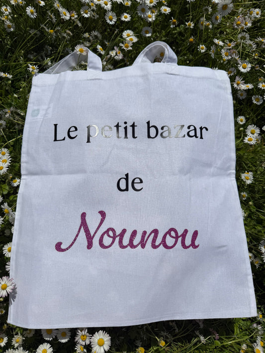 Tote bag "Le petit bazar de" - LCT Custom