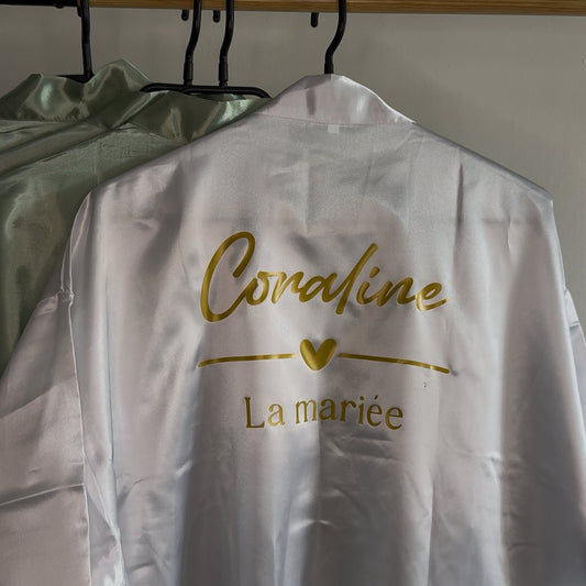 Peignoir Mariage